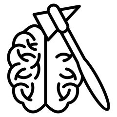 Reflex Hammer Icon Element For Design