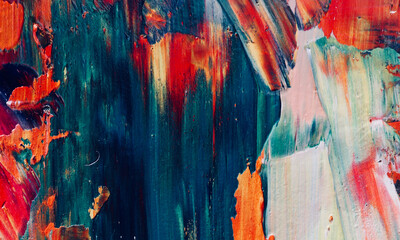 Abstract art background . Hand painting artwork on canvas 