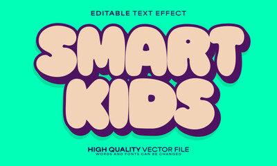 Vintage cartoon text effect, editable text effect and comics 3d font style bold shadow retro poster design