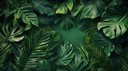 A verdant expanse of smooth, velvety texture, a vibrant backdrop to the lush tropical foliage, a testament to nature is artistry.