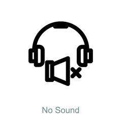 Obraz premium No Sound
