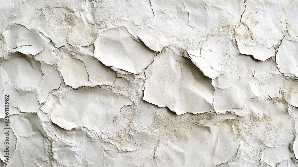 Poster close-up of an aged wall features distinct layers of peeling paint, showcasing the passage of time. 