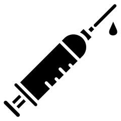 Syringe Icon Element For Design