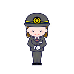 運転士／女性 08