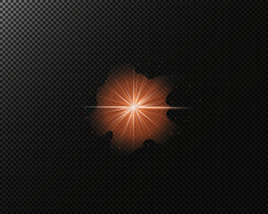 star, space, flash, haze, cosmic fog