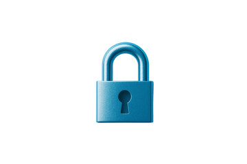 padlock isolated on white
