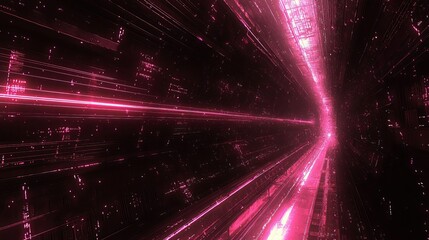 Fototapeta premium 3D illustration Background for advertising and wallpaper in retro and sci fi cyberpunk scene