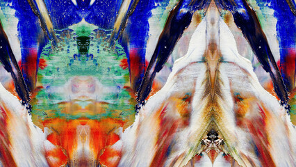 Abstract art background . Hand painting artwork on canvas 