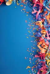 colorful party streamers