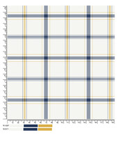 Plaid fabric pattern, blue, brown, cream, seamless for textiles, and for designing clothes, skirts or decorative fabrics. Vector illustration