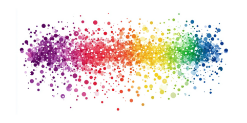 PNG Sparkle illustration colorful abstract.