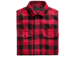 Classic red and black plaid shirt, a timeless fashion statement for every wardrobe