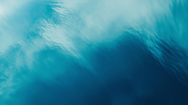 Light Blue Water Surface Abstract Background