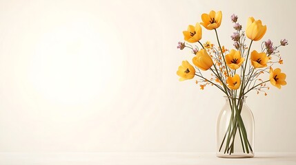Colorful flower arrangement nature studio still life bright setting close-up flora beauty
