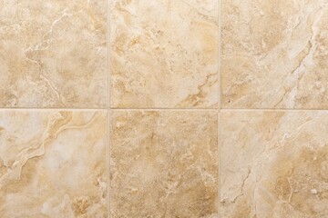 Fototapeta premium Beige Stone Tile Texture Background: Minimalist Natural Pattern for Design