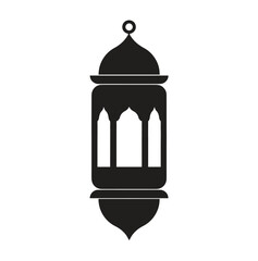 This awesome Ramadan Lantern Black Glyph Icon for your design and other use.