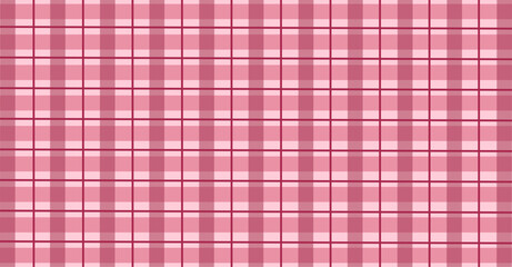 Pink tartan background pattern design