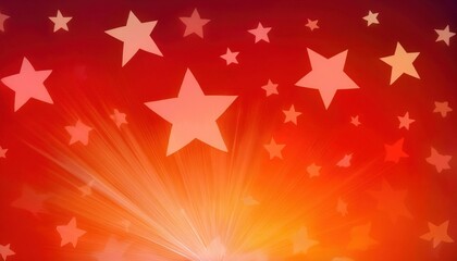 radiant red background with glowing white stars and sunburst effect, dynamic abstract backdrop for celebration or design


