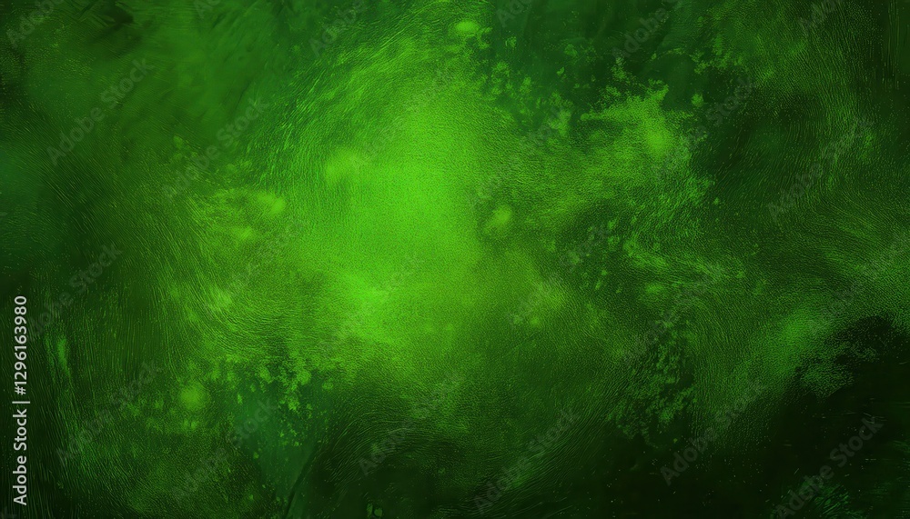 Poster vibrant emerald green abstract texture with organic fluid pattern, ideal for digital backgrounds, de