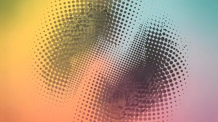 halftone dots background