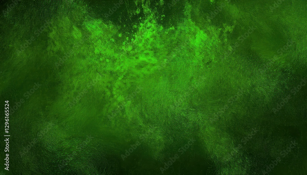 Poster vibrant emerald green abstract texture with organic fluid pattern, ideal for digital backgrounds, de
