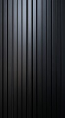 Black Vertical Striped Pattern on Smooth Surface for Background Design