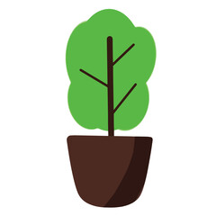 Plant in a pot 3.eps