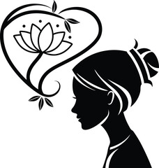 Serenity Symbol: Elegant Wellness Logo Designs
