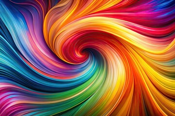 Psychedelic swirls of vibrant color dance in this long-exposure photo, a dynamic, fluid abstract artwork.