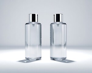 perfume bottle isolated on white