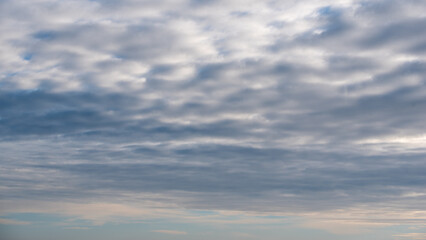 pattern blue day sky with white clouds