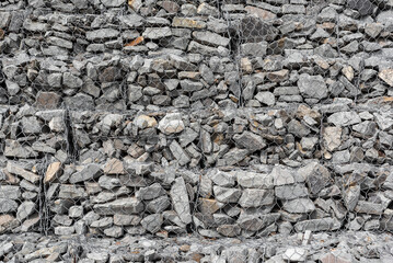 lots of natural stones wall pattern