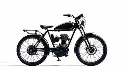 Obraz premium silhouette of a bicycle