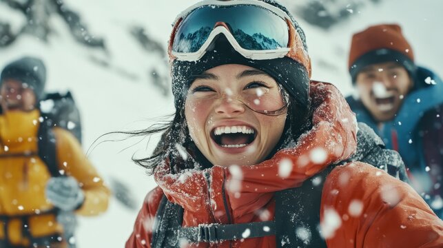 A team, bound by shared purpose and mutual respect, navigates the complexities of a challenge together, celebrating their collective triumph.