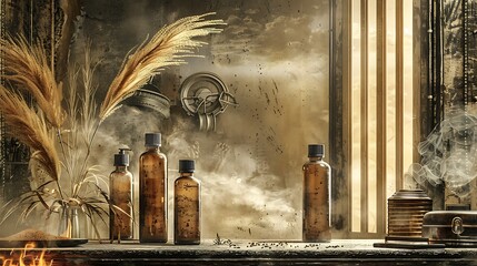 Soft summer-themed 3d product showcase featuring a stylish floating platform elegant textures and bright yet subtle natural lighting for an inviting aesthetic