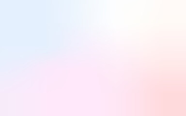 Light gradient vector banner. Pastel purple blur backdrop. Background abstract pink sky. Soft blurred light bg. Blurred color simple wallpaper. Pastel gradation water cover design