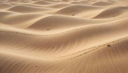 sand dunes in the desert