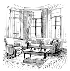 interior of a living room