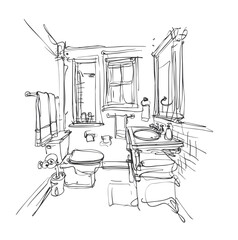 interior of a bathroom