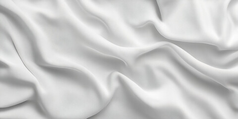 Obraz premium Soft White Cloth Texture Background 