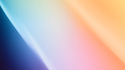 Blurred diagonal streaks of bright colorful gradient light