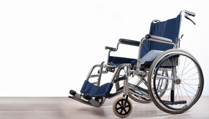 Fototapeta premium wheelchair isolated on white