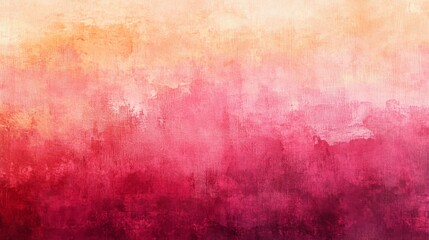Fototapeta premium An abstract gradient artwork with a variety of warm color hues