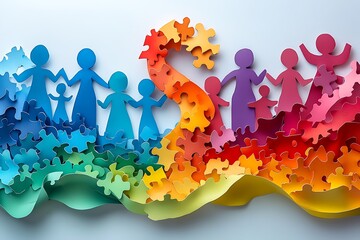 Obraz premium Autism day.