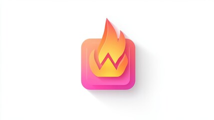 Firewall icon representing cybersecurity protection symbolizing network security and threat defense