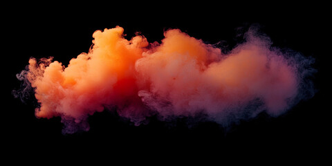 Neon Orange Smoke
