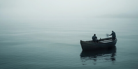 Naklejka premium Vast Aerial Horizon 