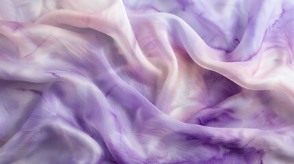 Obraz premium A close up of a soft, purple and white fabric.