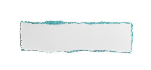 Fototapeta premium Torn paper texture with ripped edges isolated on a PNG transparent background. Perfect for design projects, scrapbooking, digital art, and creative compositions.