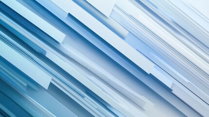 Fototapeta premium Abstract blue diagonal lines background